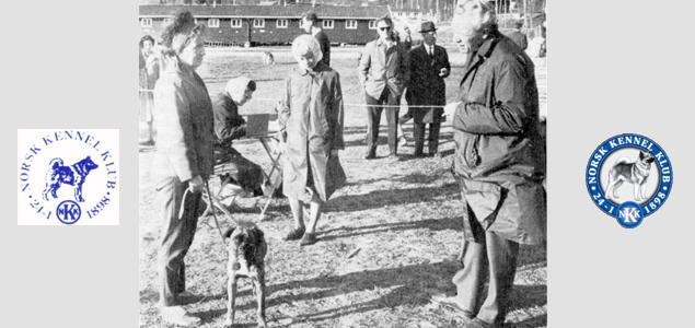 Foto: Fra NKKs jubileumsbok Viser utstilling på 60-tallet