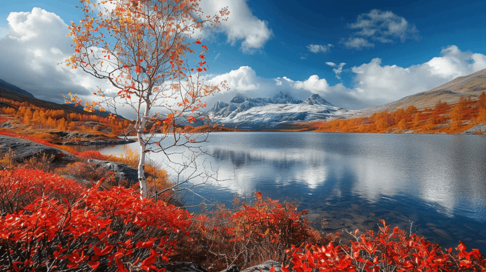 Dovrefjell (AI-foto, FKF) Illustrasjonsfoto